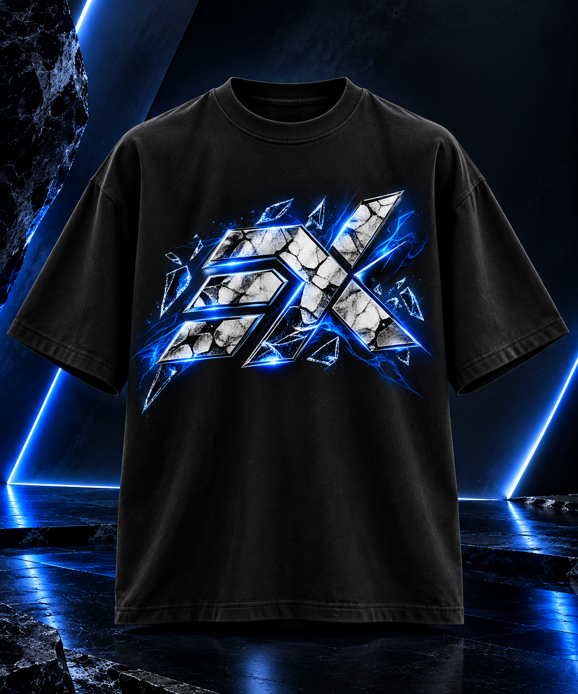 EmpactX SHATTERED EX Oversized Heavyweight Tee